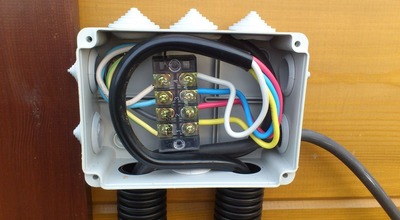 Установка распаечных коробок